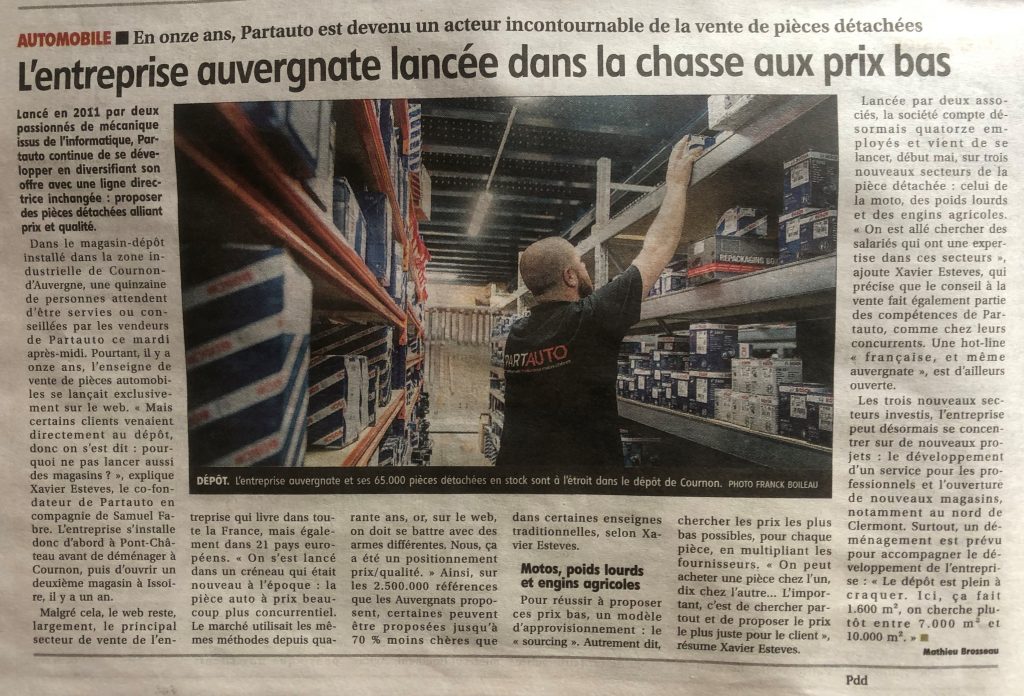 Article La Montagne Partauto