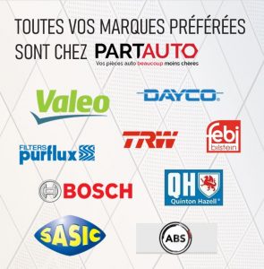 les meilleurs équipementiers auto Partauto